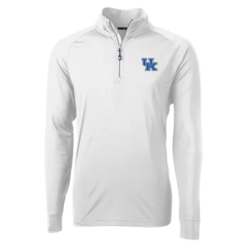 NCAA Kentucky Wildcats Adapt Eco Knit Quarter-Zip Pullover Jacket