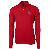NCAA Ole Miss Rebels Virtue Eco Pique Recycled Quarter-Zip Jacket