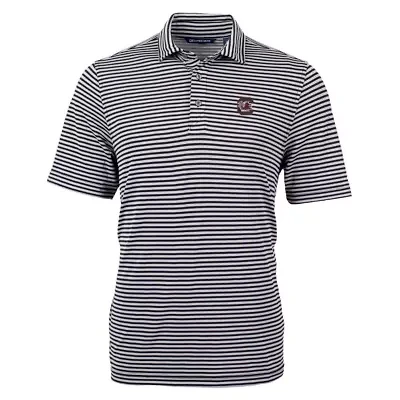NCAA South Carolina Gamecocks Virtue Eco Pique Stripe Recycled Polo