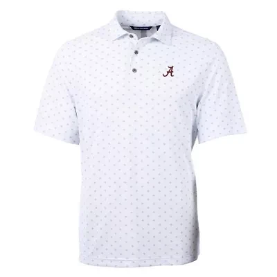 Alabama Crimson Tide NCAA Virtue Eco Pique Tile Print Polo