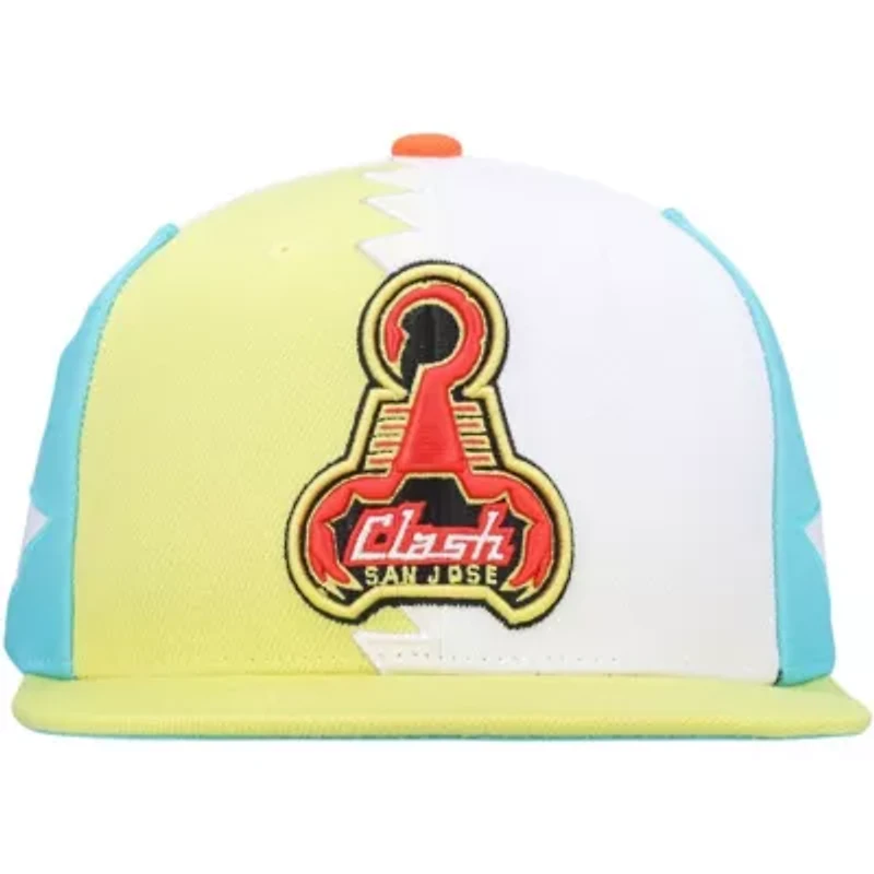 MLS San Jose Clash Historic Logo Since '96 Jersey Hook Snapback Hat