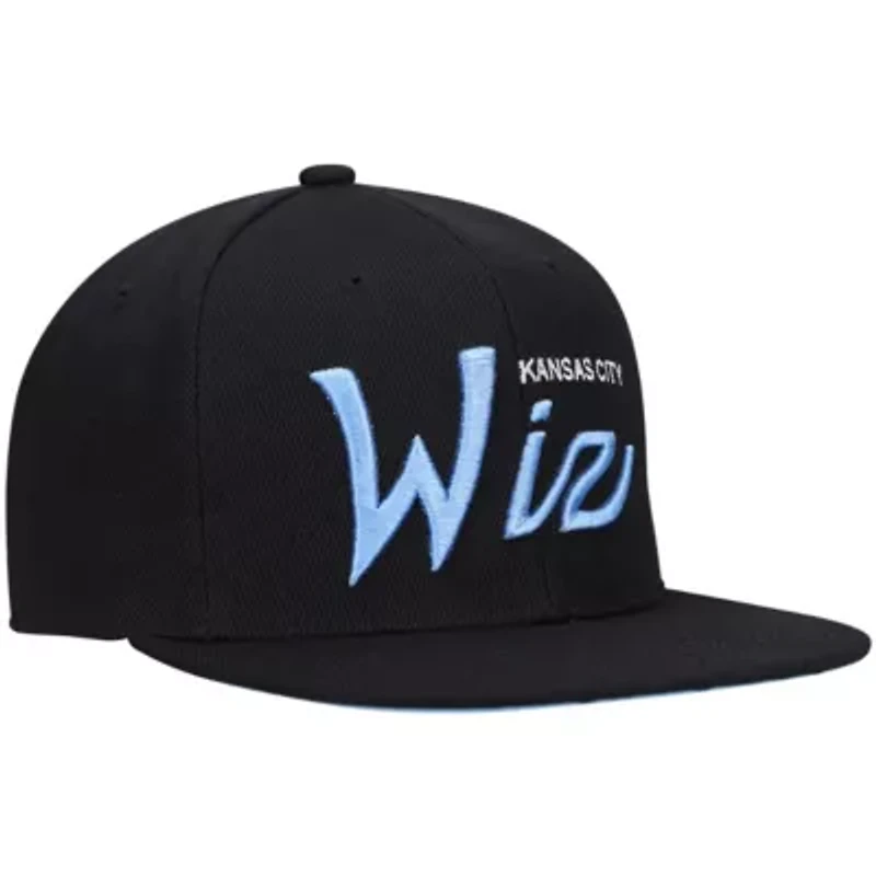 MLS Sky Kansas City Wiz Historic Logo Since '96 Foundation Script Snapback Hat