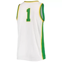 NCAA Unisex Nike #1 Oregon Ducks Basketball Throwback Replica Jersey