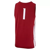 NCAA Nike #1 Washington State Cougars Logo Replica Basketball Jersey