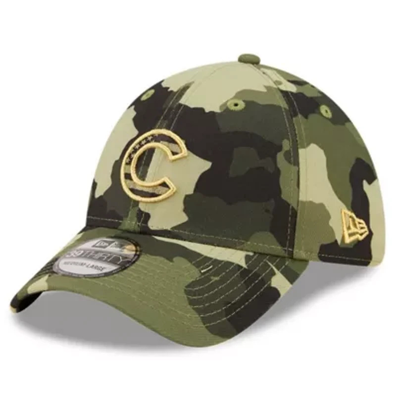 MLB Chicago Cubs 2022 Armed Forces Day 39THIRTY Flex Hat