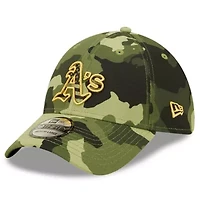 Cooperstown Teams Oakland Athletics 2022 Armed Forces Day 39THIRTY Flex Hat