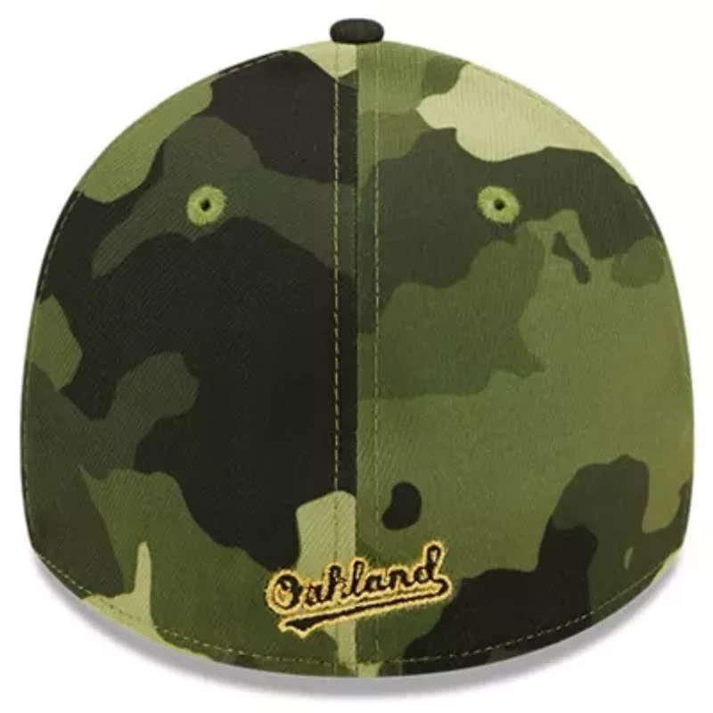 Cooperstown Teams Oakland Athletics 2022 Armed Forces Day 39THIRTY Flex Hat