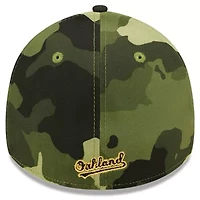Cooperstown Teams Oakland Athletics 2022 Armed Forces Day 39THIRTY Flex Hat