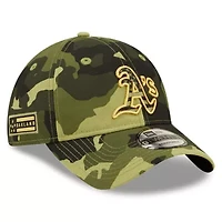Cooperstown Teams Oakland Athletics 2022 Armed Forces Day 9TWENTY Adjustable Hat