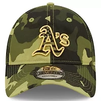 Cooperstown Teams Oakland Athletics 2022 Armed Forces Day 9TWENTY Adjustable Hat