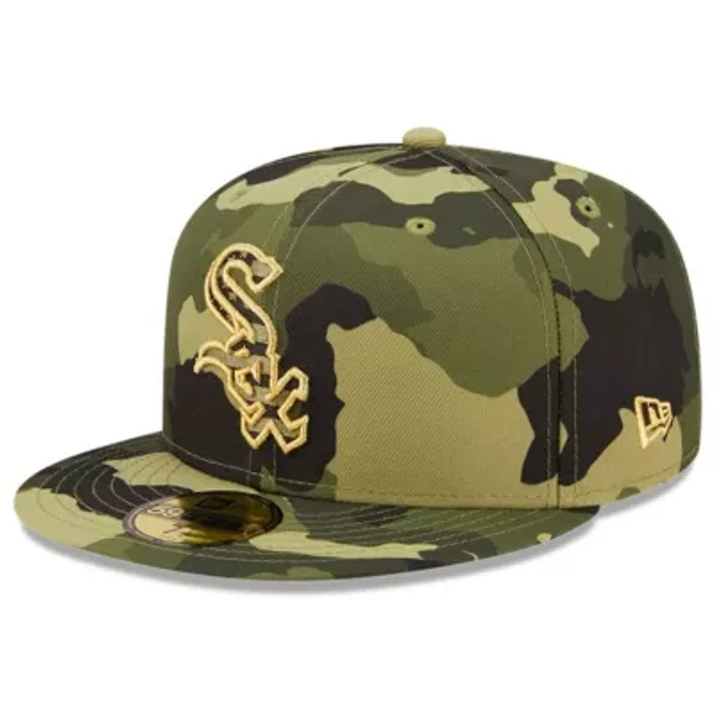 Chicago White Sox MLB 2022 Armed Forces Day On-Field 59FIFTY Fitted Hat