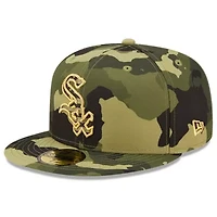 Chicago White Sox MLB 2022 Armed Forces Day On-Field 59FIFTY Fitted Hat
