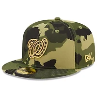 MLB Washington Nationals 2022 Armed Forces Day On-Field 59FIFTY Fitted Hat
