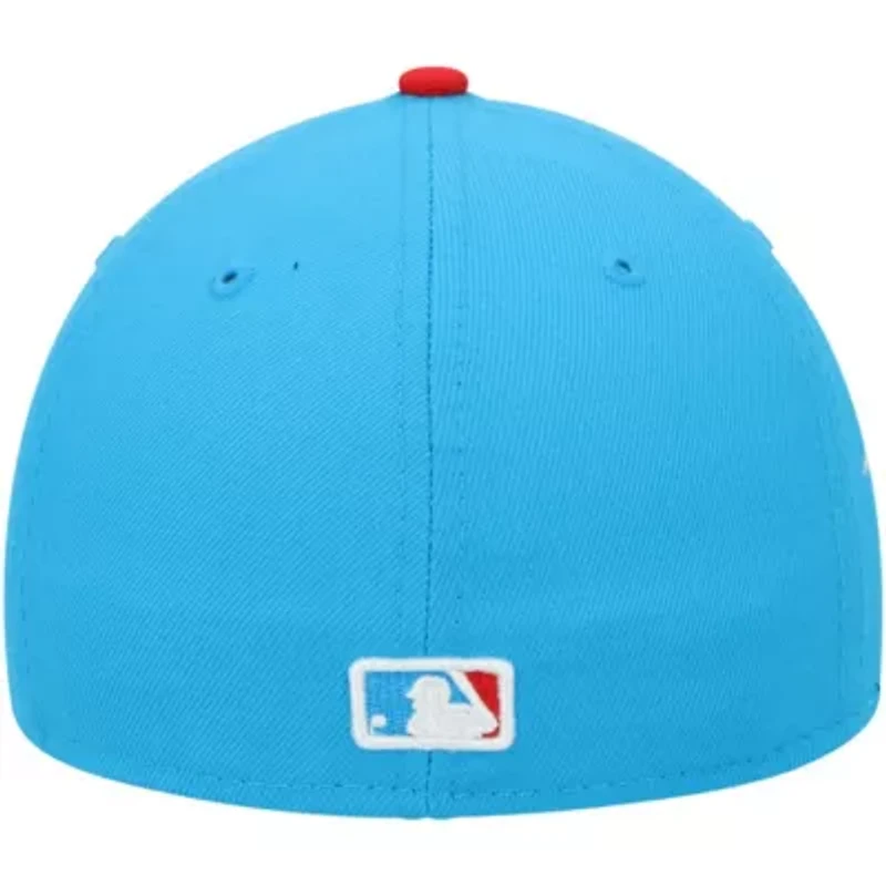 MLB Blue/Red Miami Marlins City Connect 59FIFTY Fitted Hat