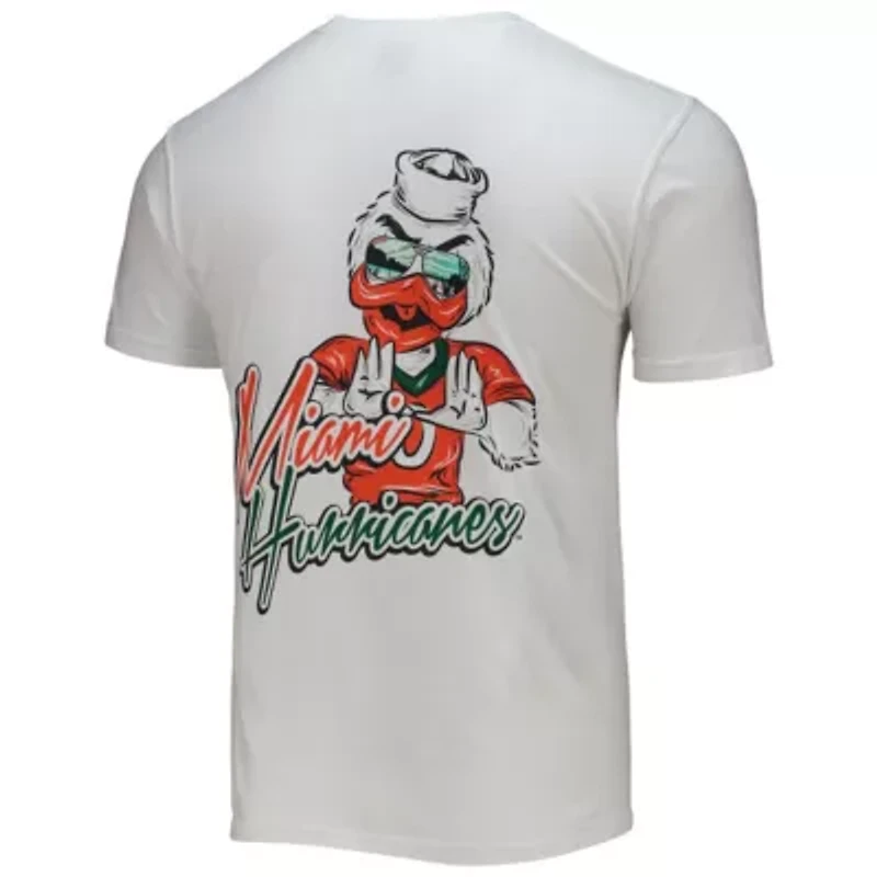 Miami (FL) Hurricanes NCAA Mascot Bandana T-Shirt