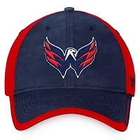 NHL Fanatics Navy/Red Washington Capitals Authentic Pro Rink Flex Hat