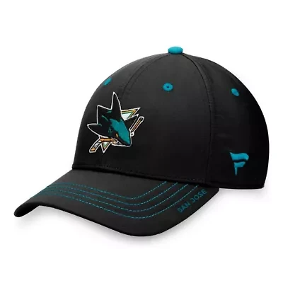 NHL Fanatics San Jose Sharks Authentic Pro Rink Flex Hat