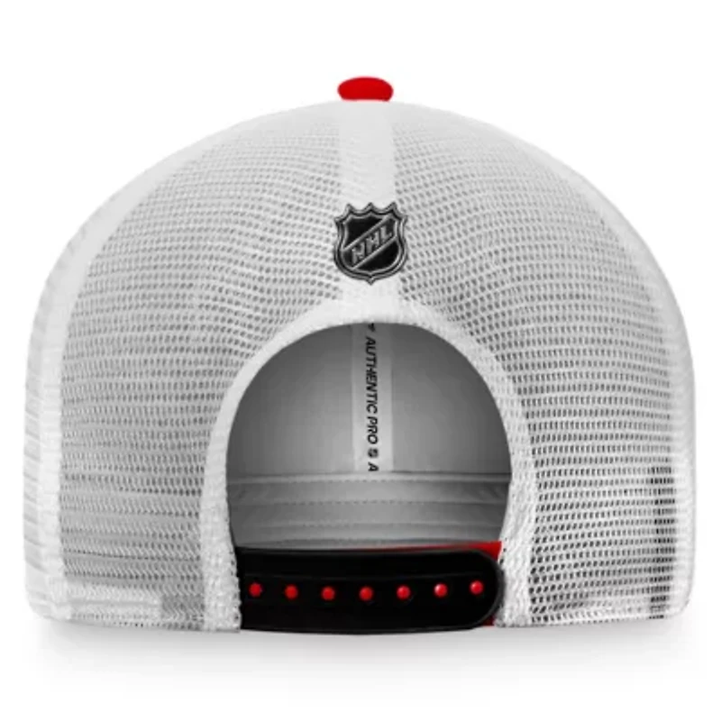 NHL Fanatics Chicago Blackhawks Authentic Pro Rink Trucker Snapback Hat