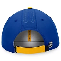 NHL Fanatics St. Louis Blues Authentic Pro Rink Pinnacle Adjustable Hat