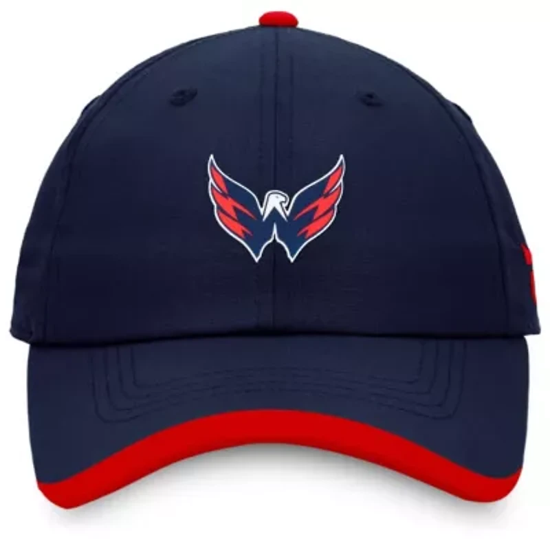 NHL Fanatics Washington Capitals Authentic Pro Rink Pinnacle Adjustable Hat