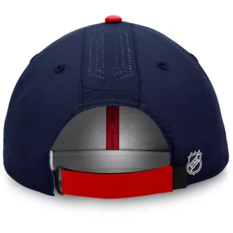 NHL Fanatics Washington Capitals Authentic Pro Rink Pinnacle Adjustable Hat