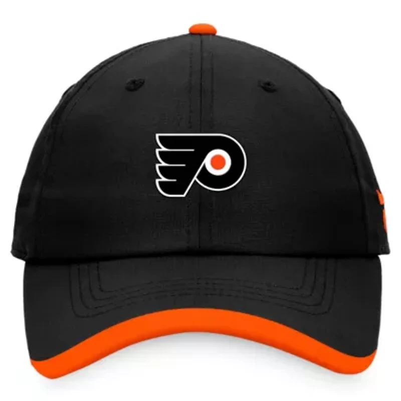 NHL Fanatics Philadelphia Flyers Authentic Pro Rink Pinnacle Adjustable Hat