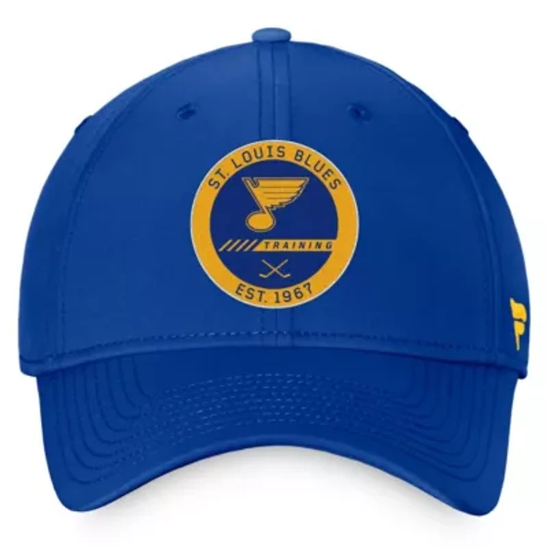 NHL Fanatics St. Louis Blues 2022 Authentic Pro Training Camp Flex Hat