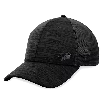 NHL Fanatics San Jose Sharks Authentic Pro Road Flex Hat