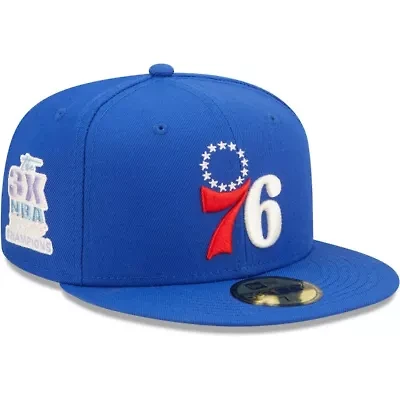 NBA Philadelphia 76ers 3x Finals s Pop Sweat 59FIFTY Fitted Hat