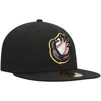MiLB Quad Cities River Bandits Authentic Collection Road 59FIFTY Fitted Hat