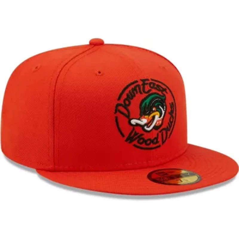 MiLB Down East Wood Ducks Authentic Collection 59FIFTY Fitted Hat