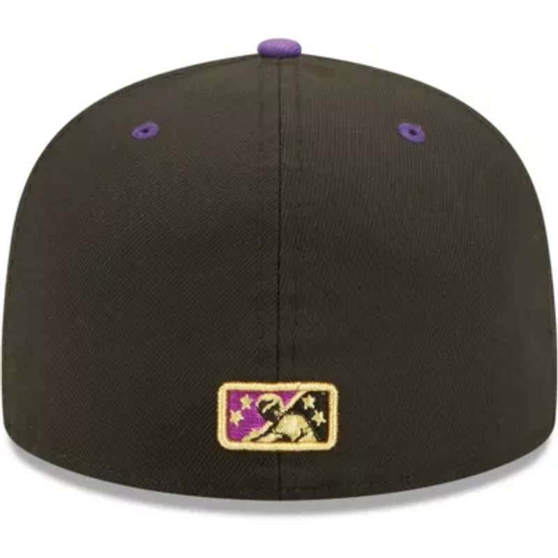 MiLB Black/Purple Lowriders De Fresno Copa La Diversion 59FIFTY Fitted Hat