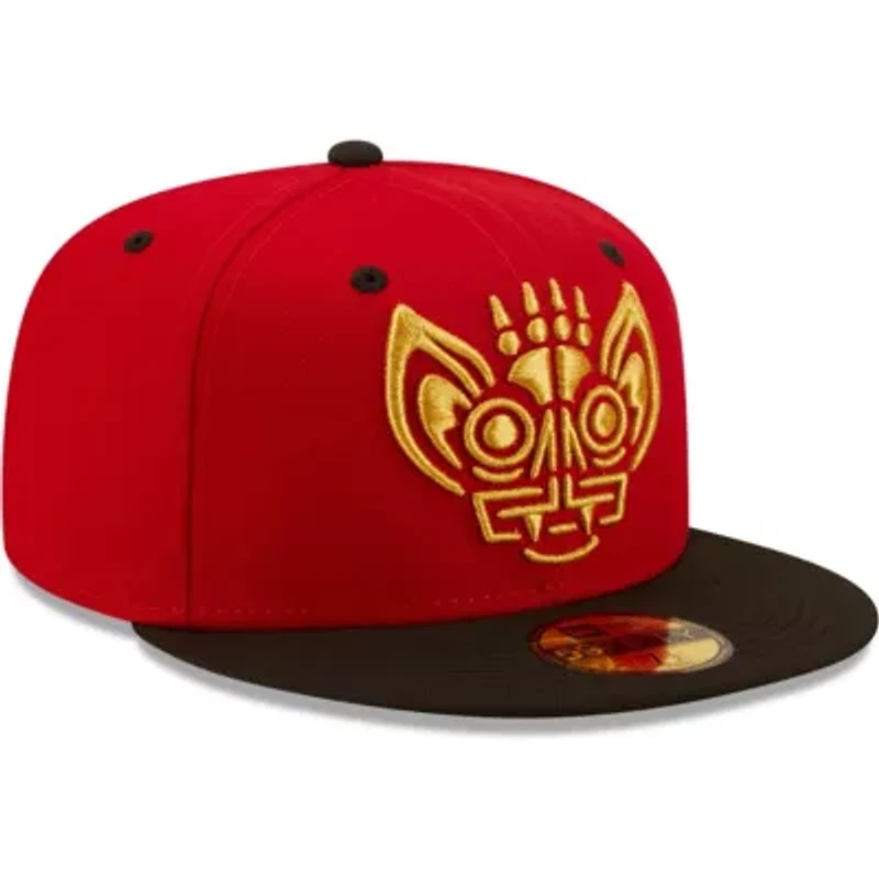 MiLB Red/Black Murciélagos De Louisville Copa La Diversion 59FIFTY Fitted Hat