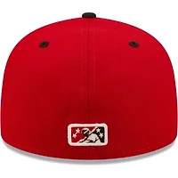 MiLB Red/Black Murciélagos De Louisville Copa La Diversion 59FIFTY Fitted Hat