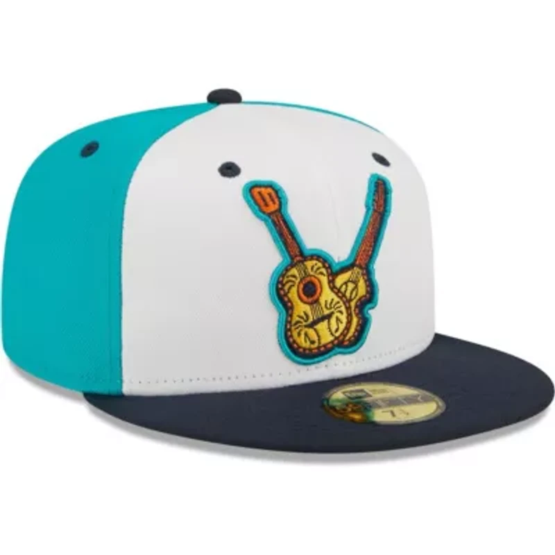 MiLB White/Black Vihuelas De Nashville Copa La Diversion 59FIFTY Fitted Hat