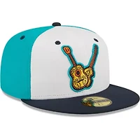 MiLB White/Black Vihuelas De Nashville Copa La Diversion 59FIFTY Fitted Hat
