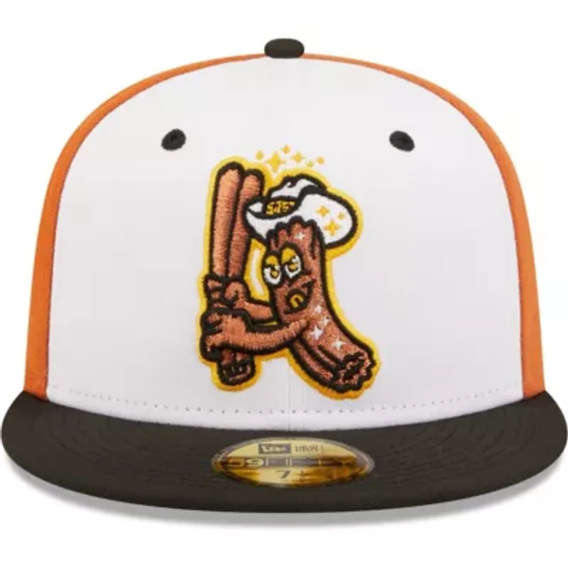 MiLB White/Black Churros De San José Copa La Diversion 59FIFTY Fitted Hat