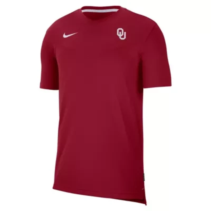 NCAA Nike Oklahoma Sooners 2022 Coaches UV Performance T-Shirt