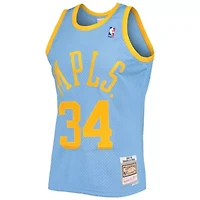 NBA Shaquille O'Neal Powder Los Angeles Lakers 2001/02 Hardwood Classics Swingman Jersey