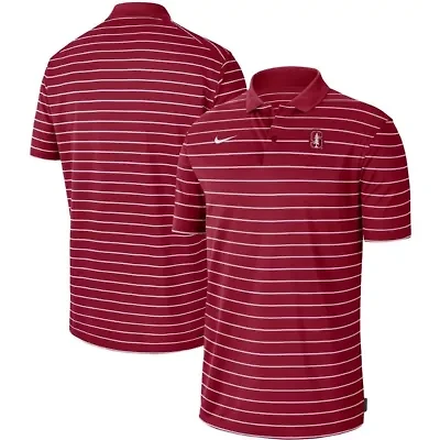 Stanford Cardinal NCAA Nike Icon Victory Coaches 2023 Early Season Performance Polo