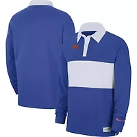 NCAA Nike Florida Gators Striped Long Sleeve Polo