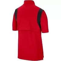 NCAA Nike Ohio State Buckeyes Coach Short Sleeve Quarter-Zip Jacket