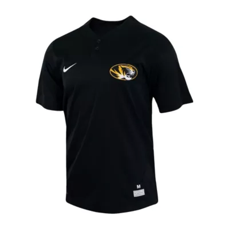 NCAA Nike Missouri Tigers Two-Button Replica Baseball Jersey
