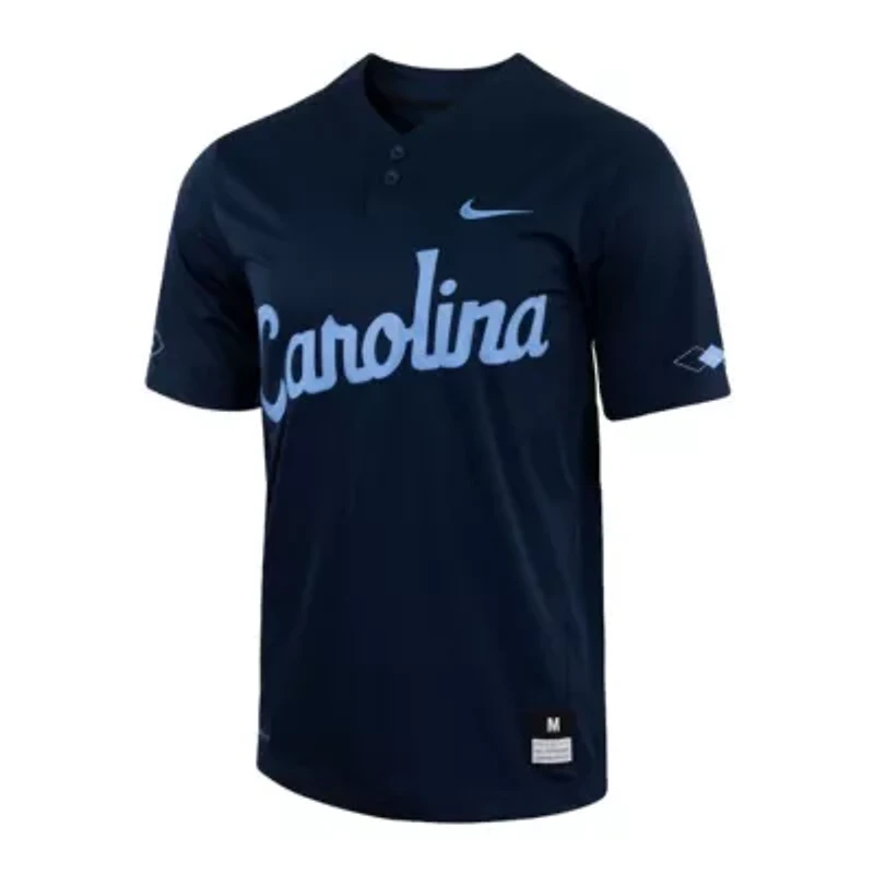 NCAA Nike North Carolina Tar Heels Two-Button Replica Baseball Jersey