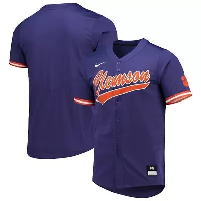 NCAA Nike Clemson Tigers Replica Baseball Jersey