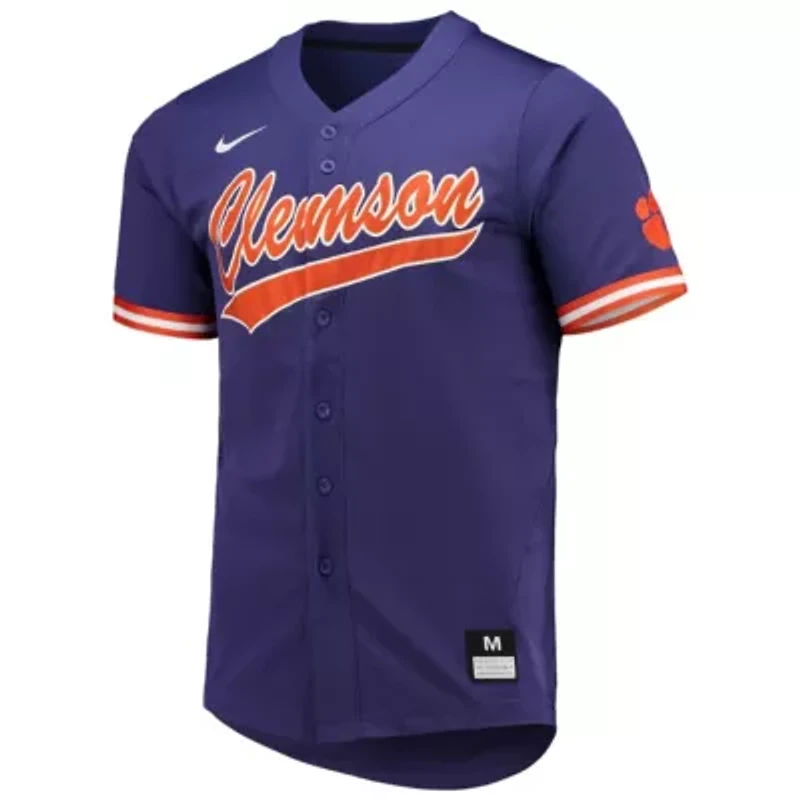 NCAA Nike Clemson Tigers Replica Baseball Jersey