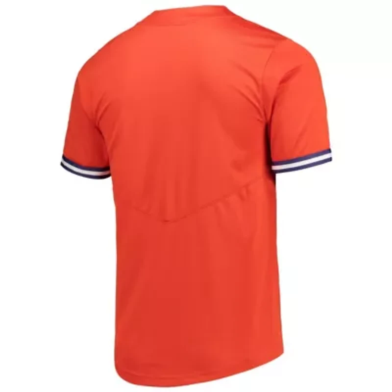 NCAA Unisex Nike Clemson Tigers Two-Button Replica Softball Jersey