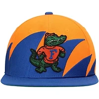 NCAA Royal/Orange Florida Gators Sharktooth Snapback Hat
