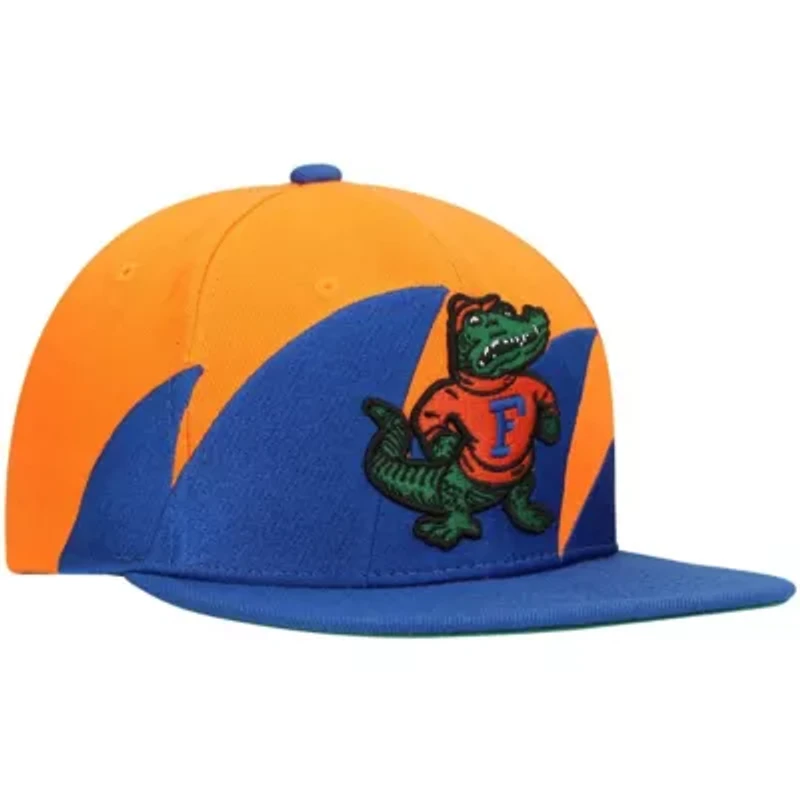 NCAA Royal/Orange Florida Gators Sharktooth Snapback Hat