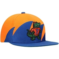 NCAA Royal/Orange Florida Gators Sharktooth Snapback Hat